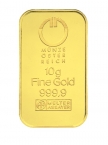 Zlatý slitek Münze Östereich 10 gramů kinegram