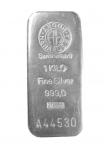 Stříbrný slitek Argor Heraeus 1000 gramů