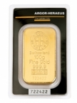 Zlatý slitek Argor Heraeus 100 gramů